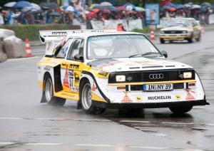 Audi Sport Quattro S1 Group B Rally Car 1985 года 
